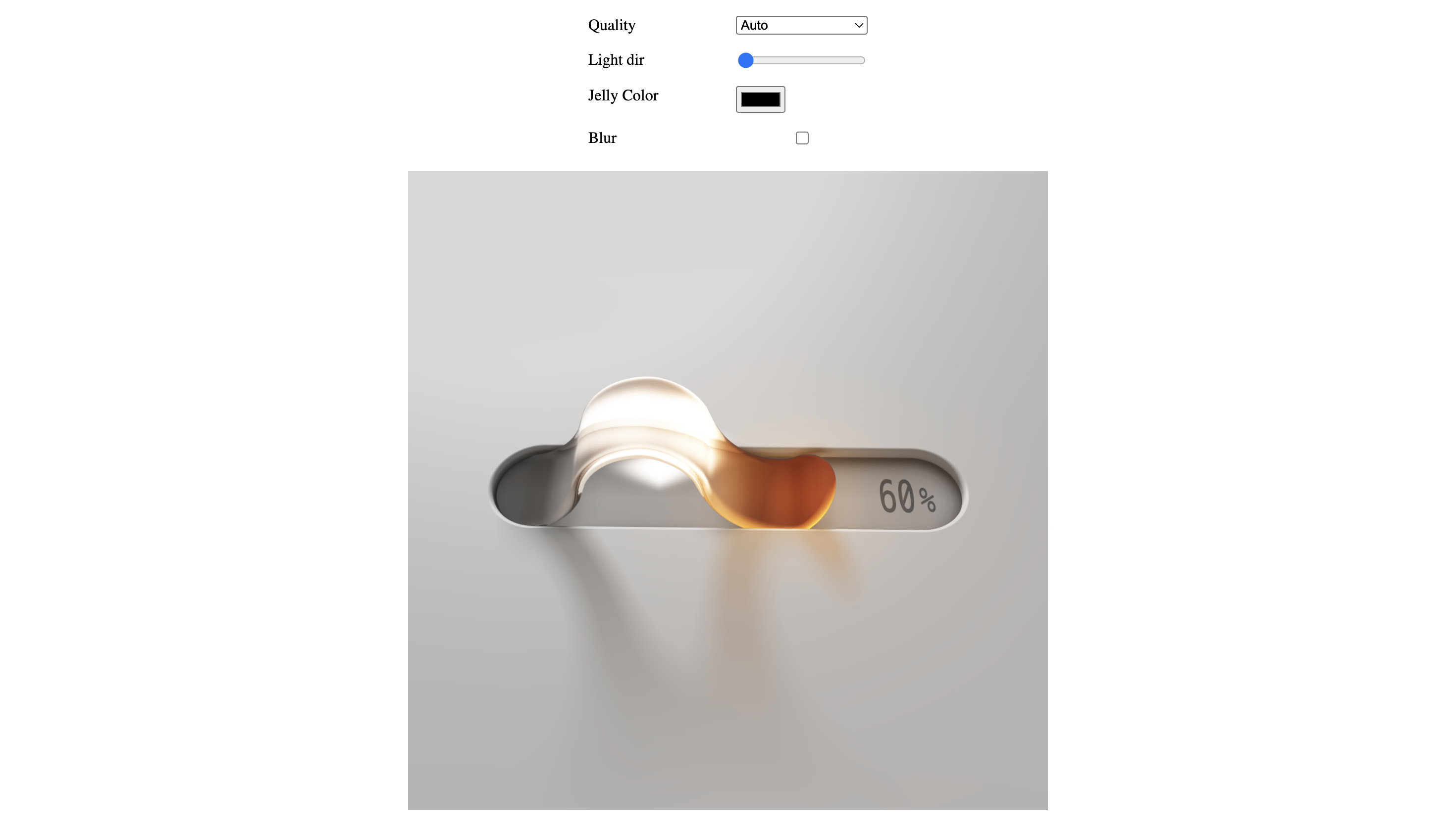 Animated Jelly Slider