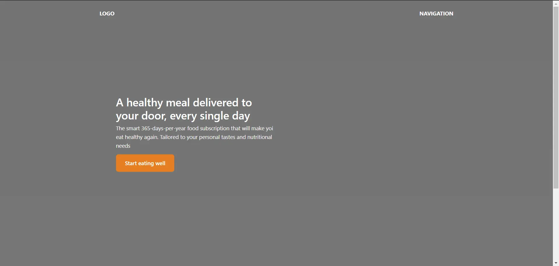 Landing Page
