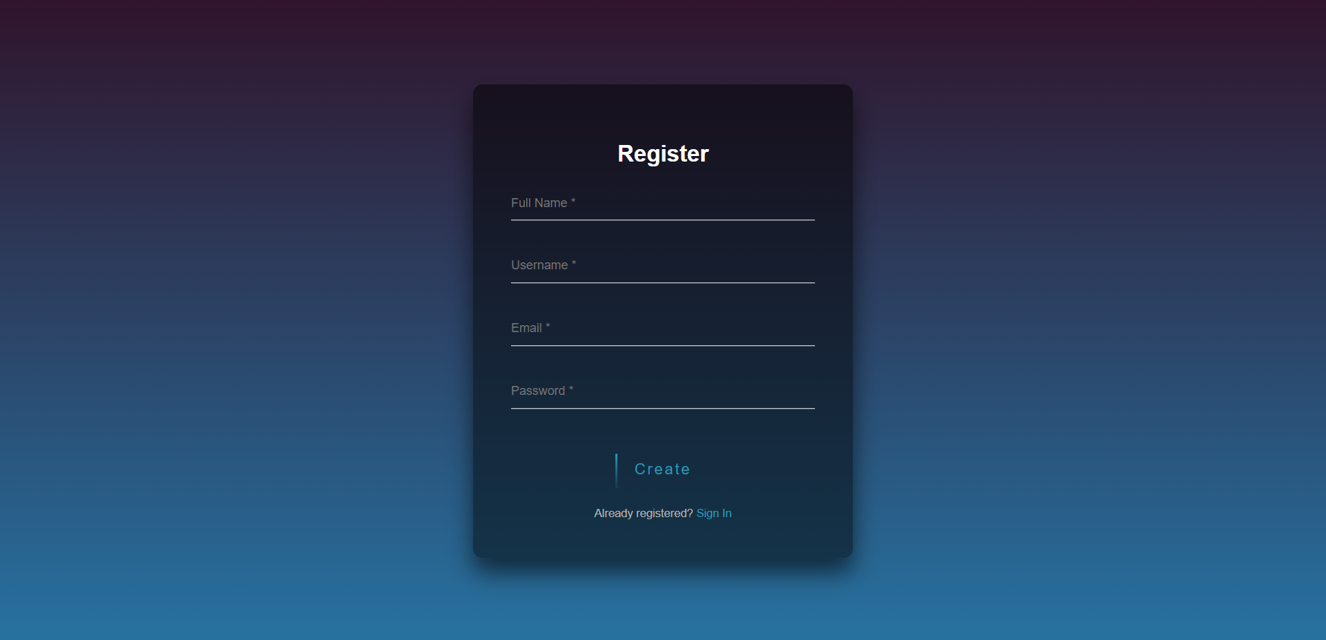 Formulaire de connexion/inscription version 2