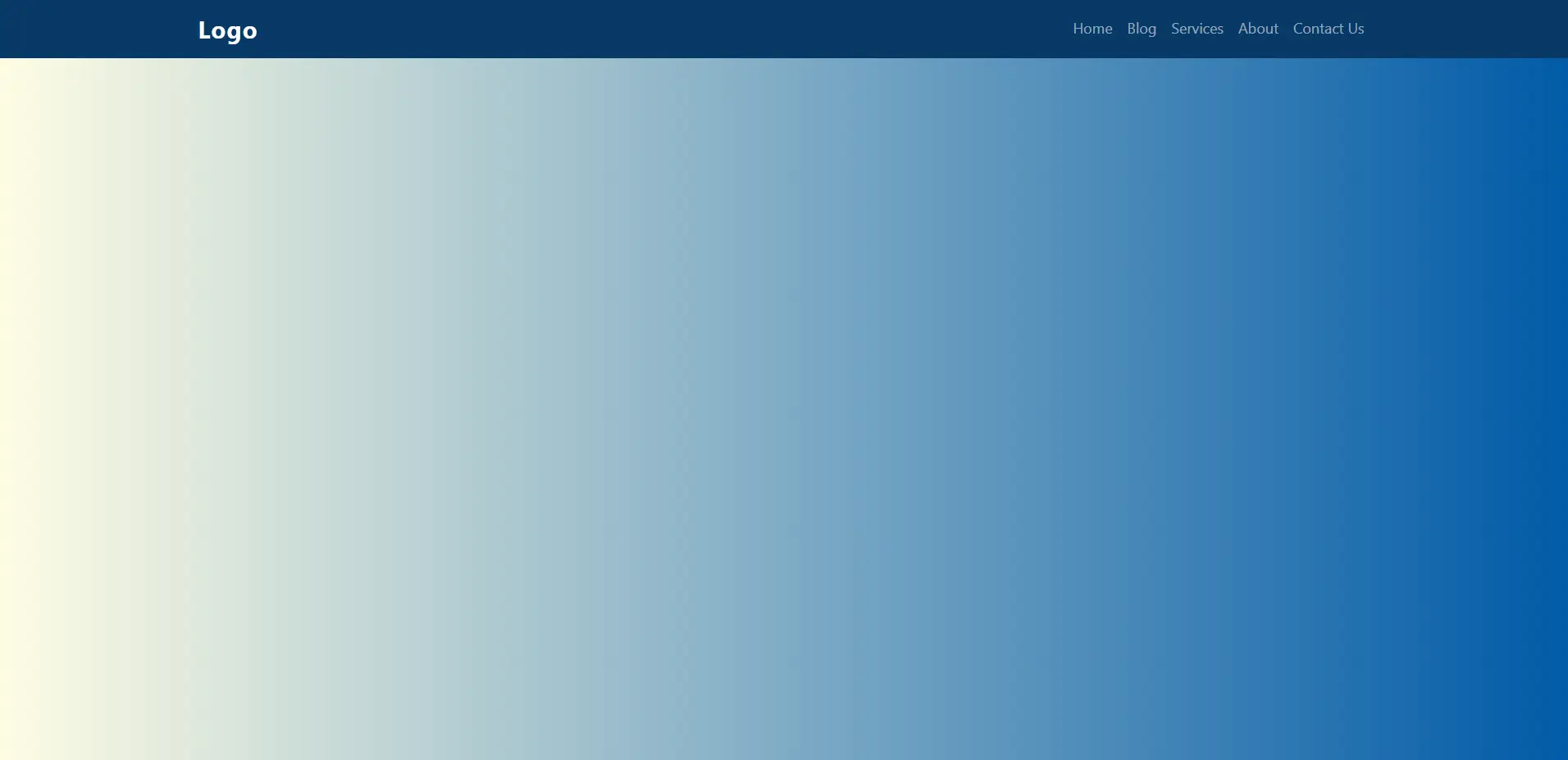 Barre de navigation Bootstrap responsive