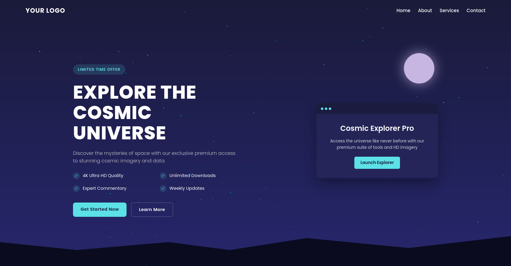 DarkSpace UI