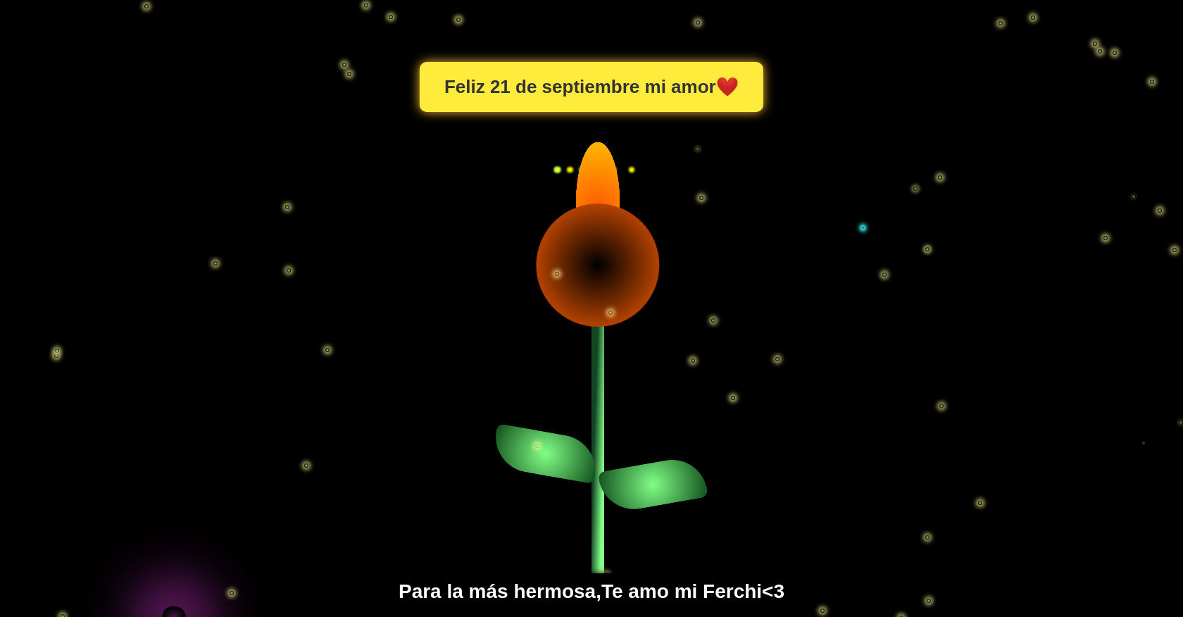 Fireworks & Fireflies Animation with CSS & JavaScript