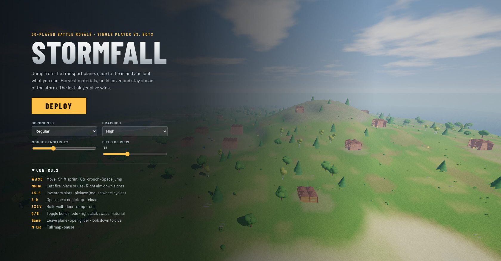 StormFall: Online 3D Battle Royale Shooter