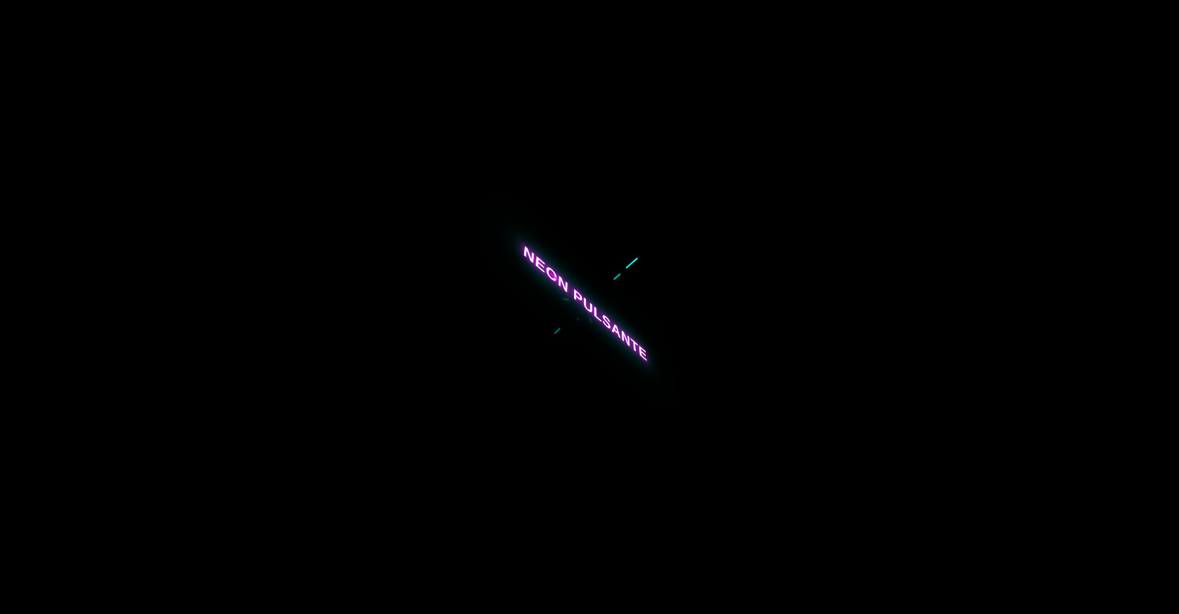 Pulsating neon