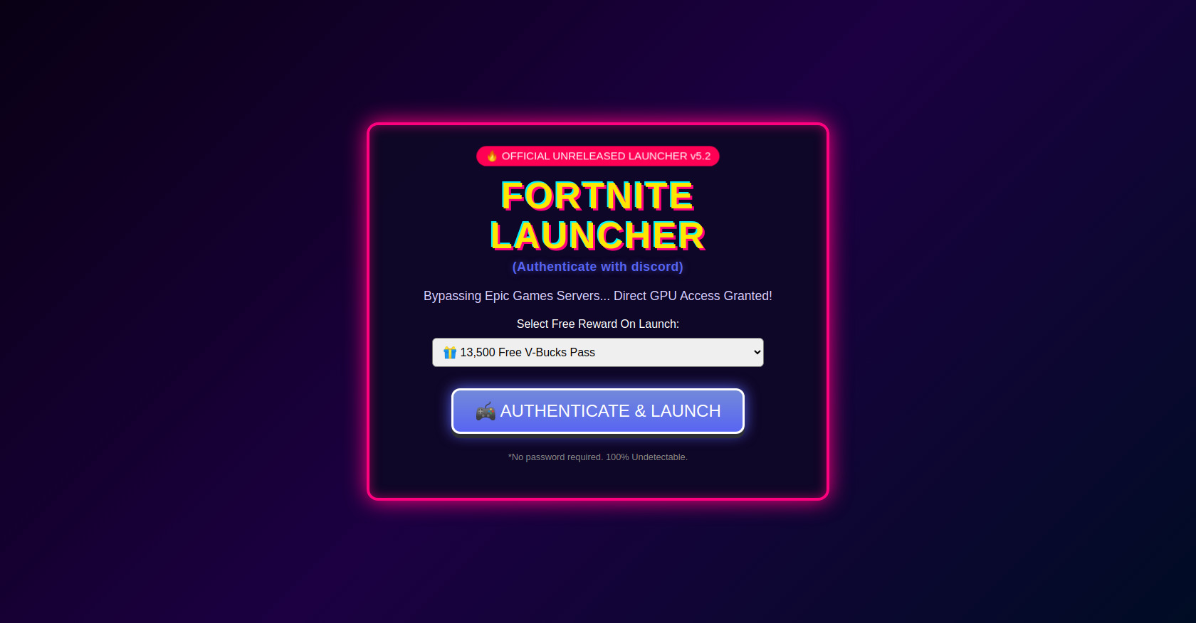 Fortnite Launcher