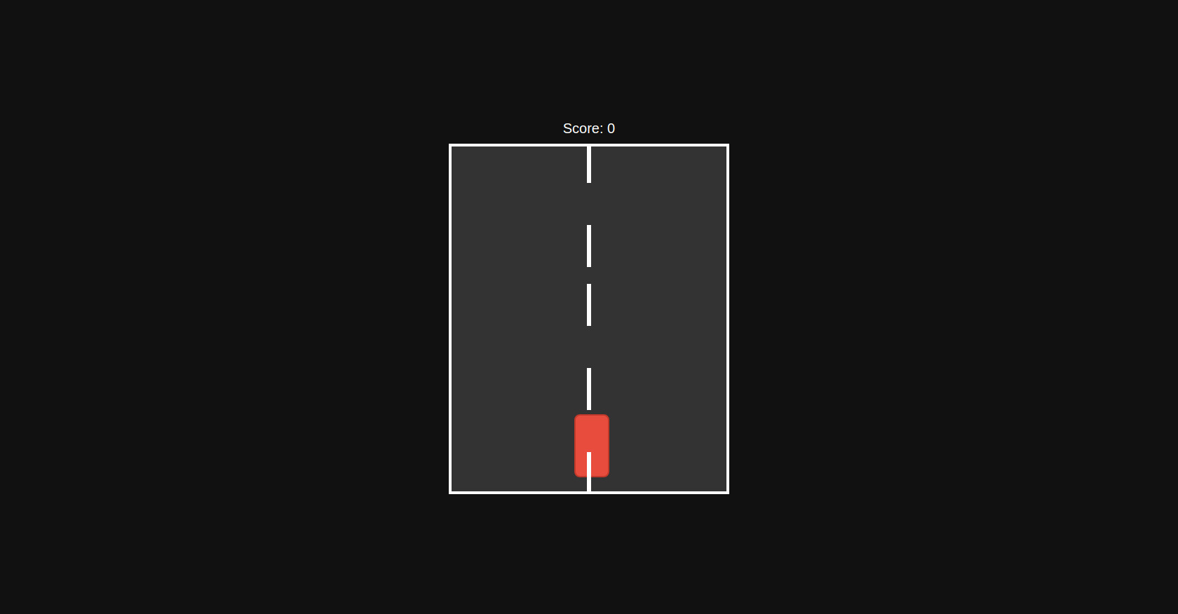 Simple Racing game