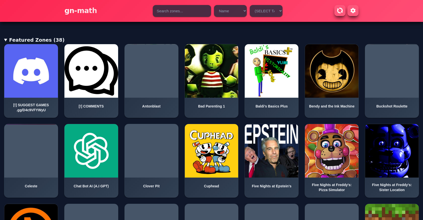 GN-Math: Unblocked Games, Search, Sort, Play Online