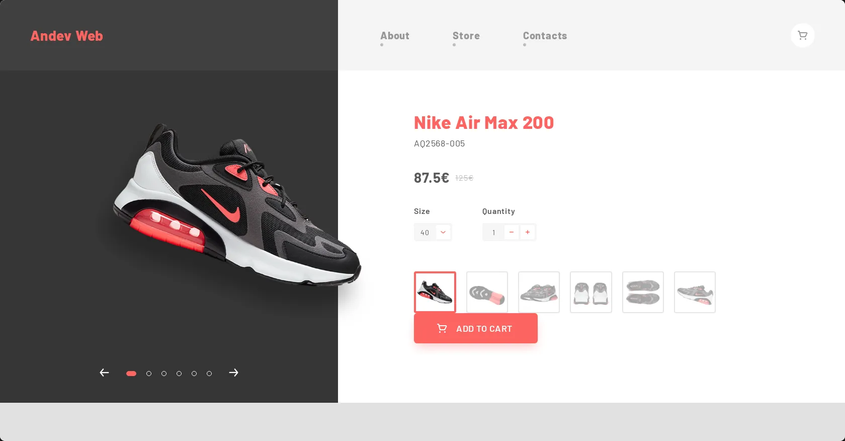 E-Commerce Shop 