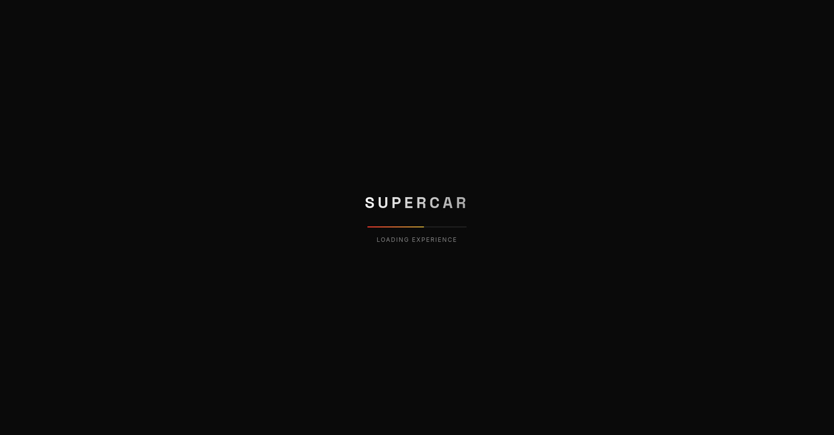 Supercar Showcase: Accordion Slider HTML CSS