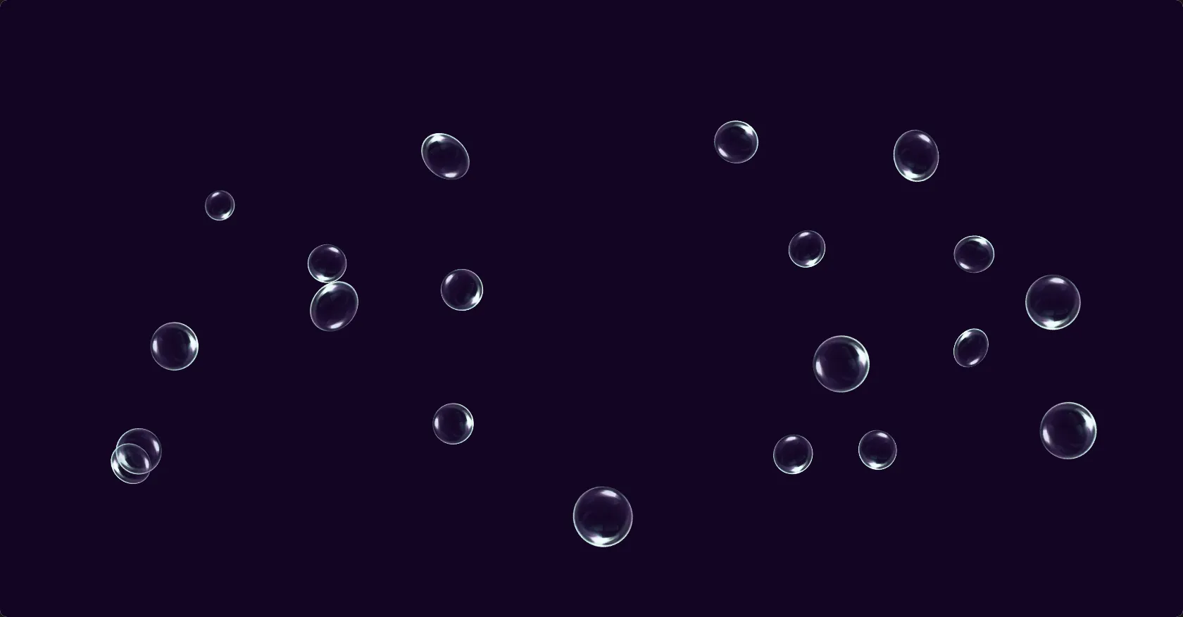 Bulles de sprites de toile