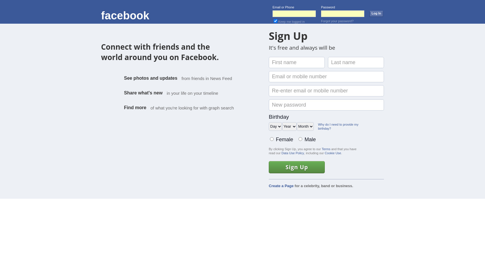 Coding The Facebook Login Page By Hand