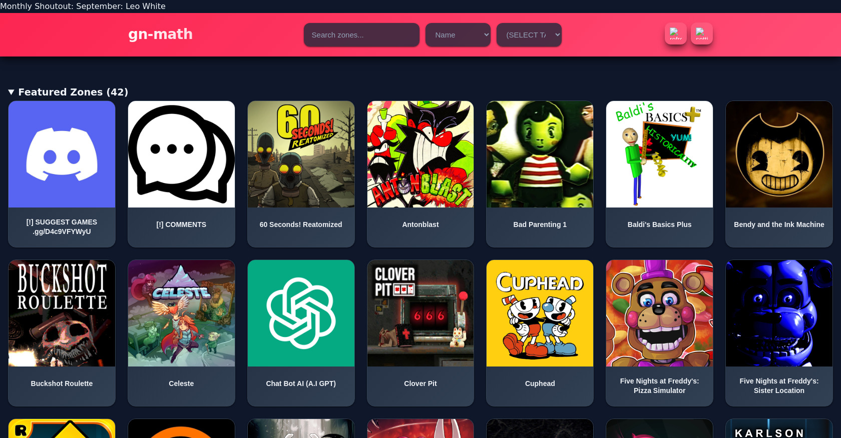 Thème de portail de jeu avec mode sombre en HTML et CSS