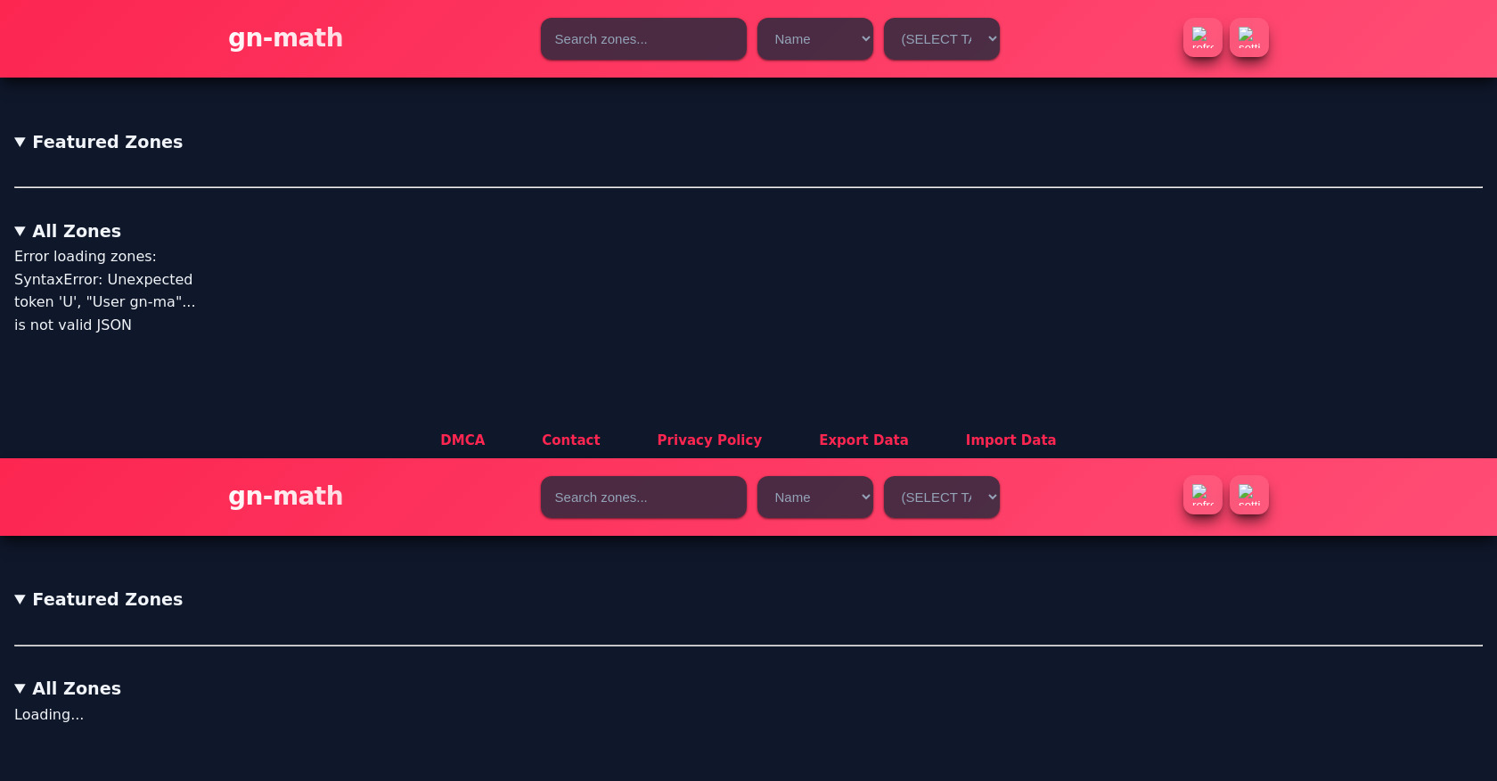 GN-Math: Unblocked Games, Search, Sort, and Play!