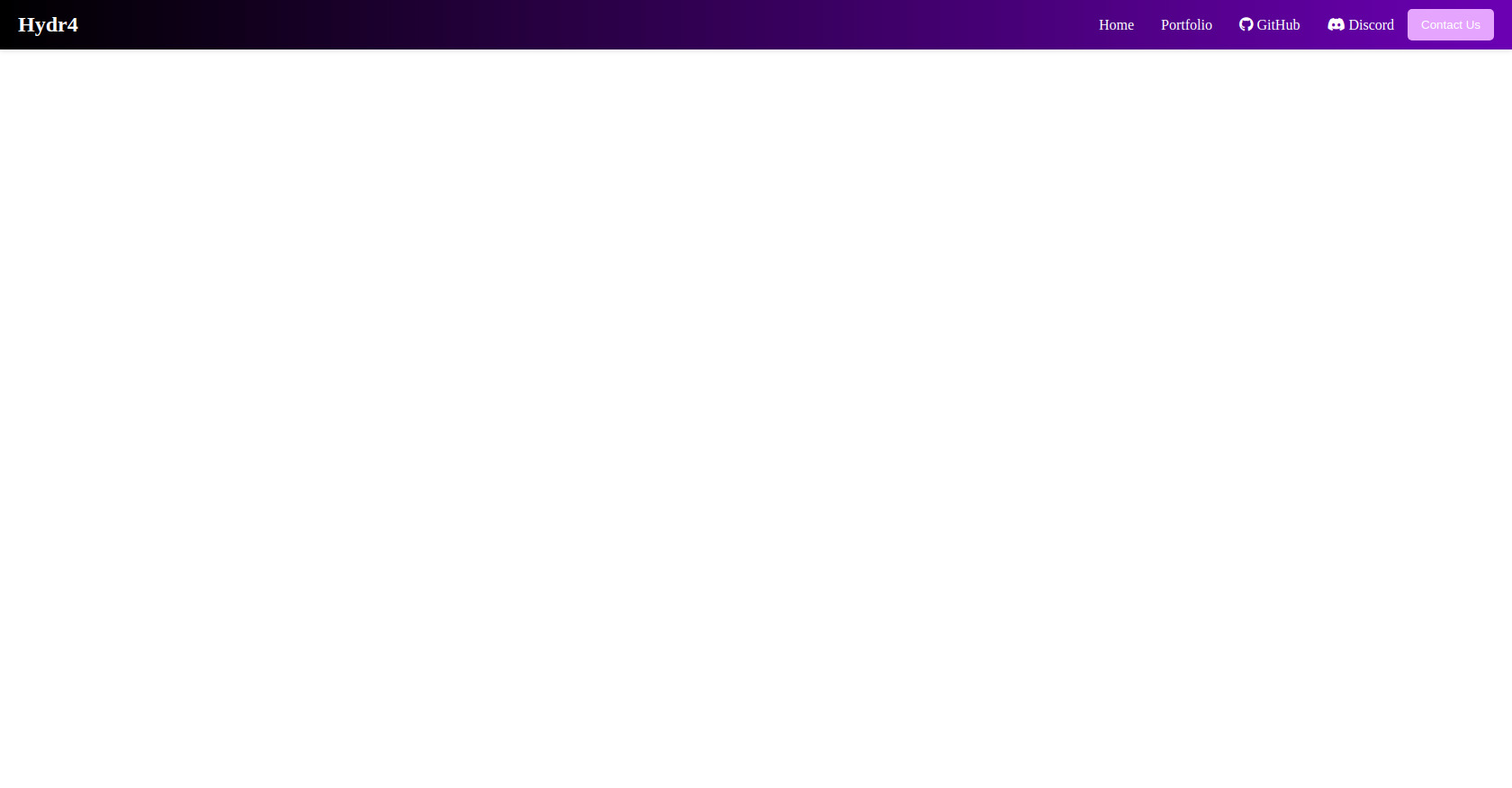 Purple Gradient Navbar with CTA Button in HTML and CSS