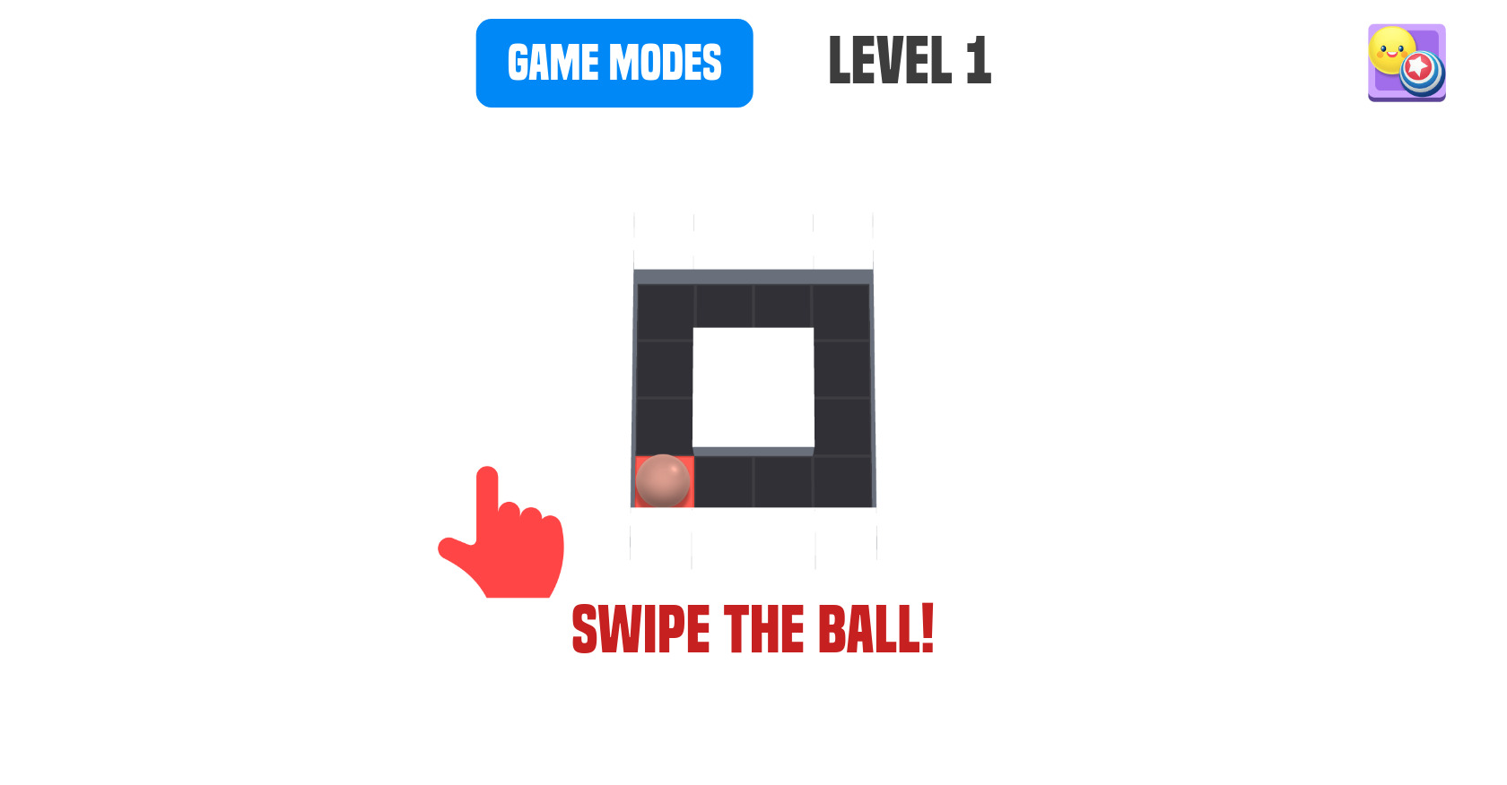 Interactive Maze Puzzle Game in HTML and JavaScript