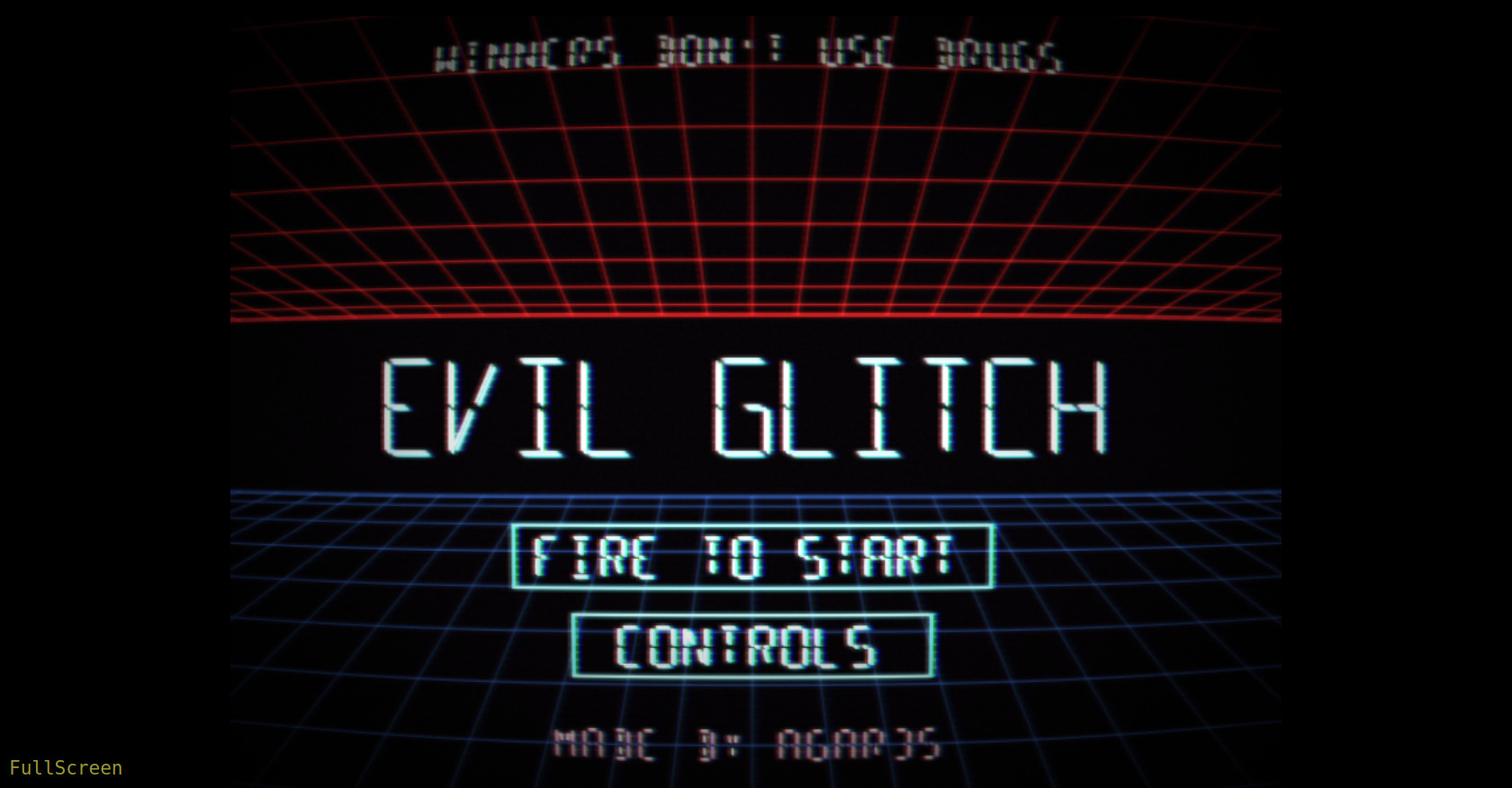 js13k Game: Evil Glitch - HTML5 Canvas Game