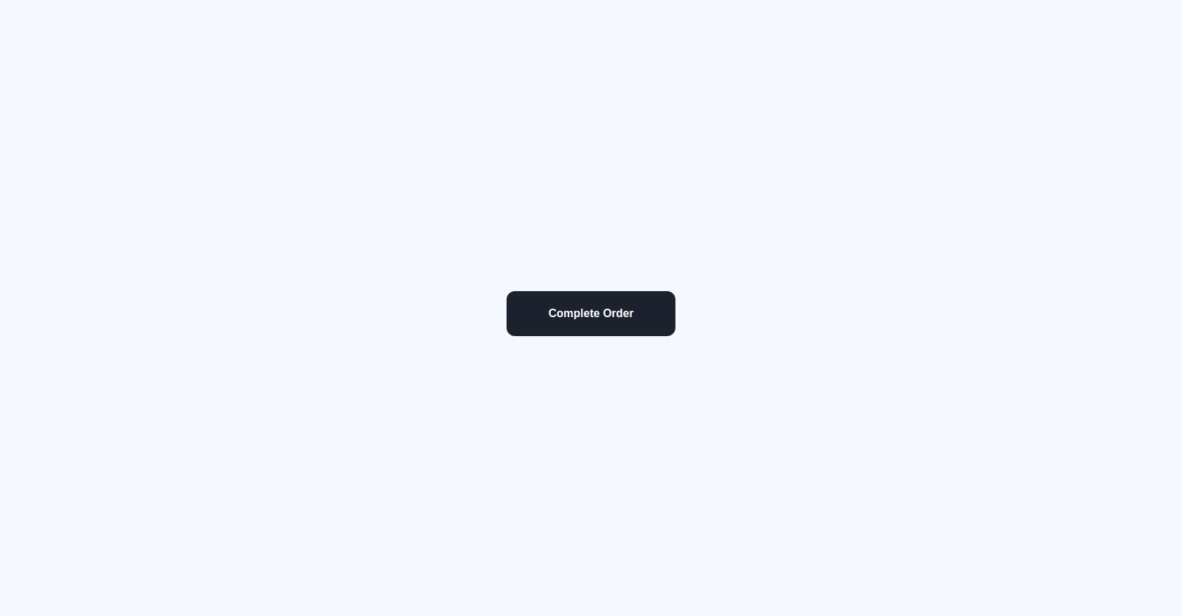 Animated Order Button HTML CSS JavaScript