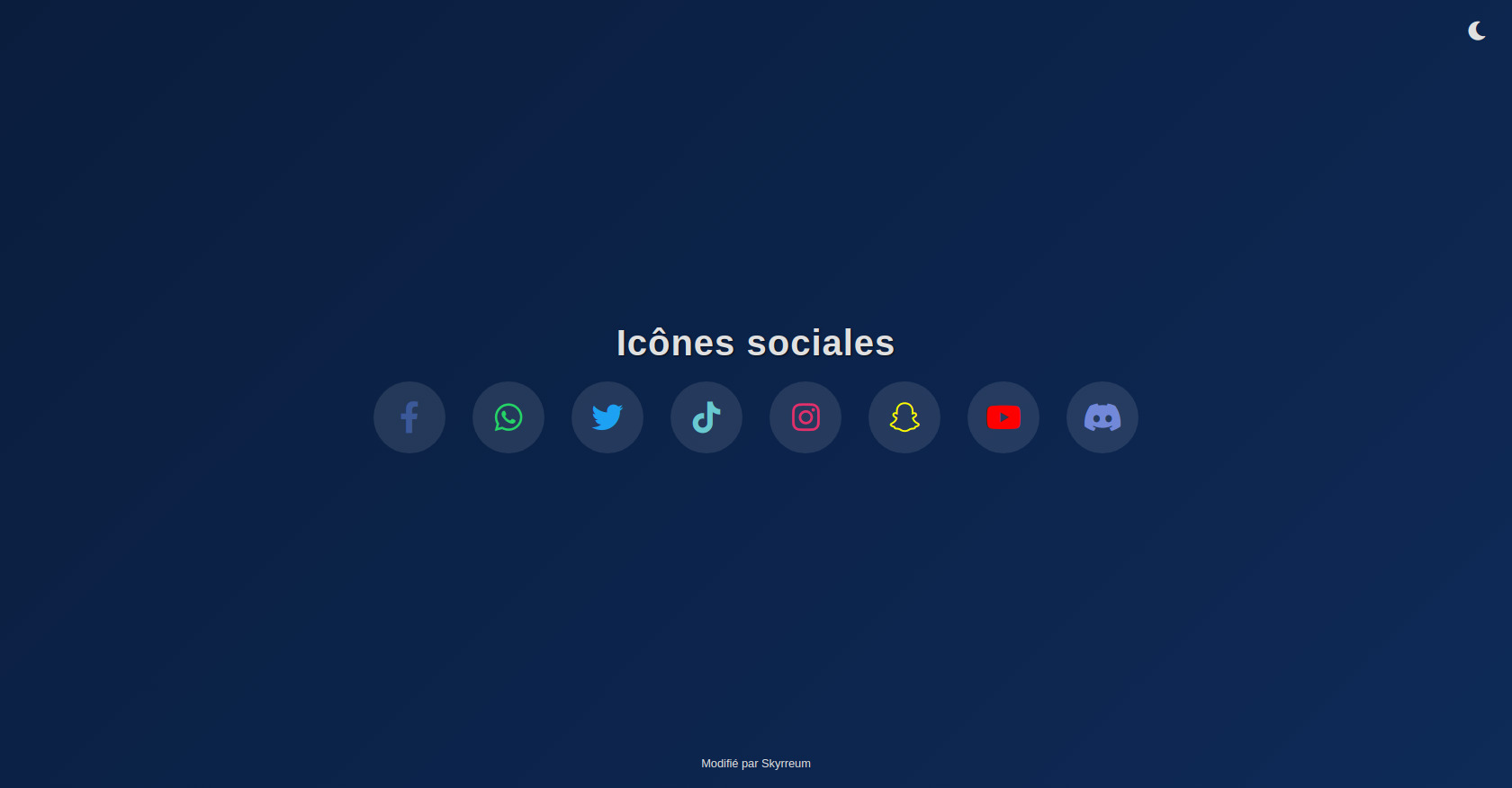 Réseaux sociaux en FR