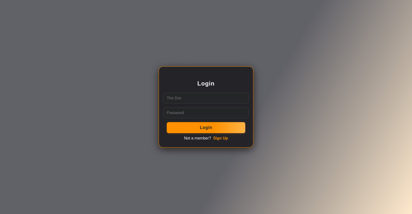 Login from TheDOC