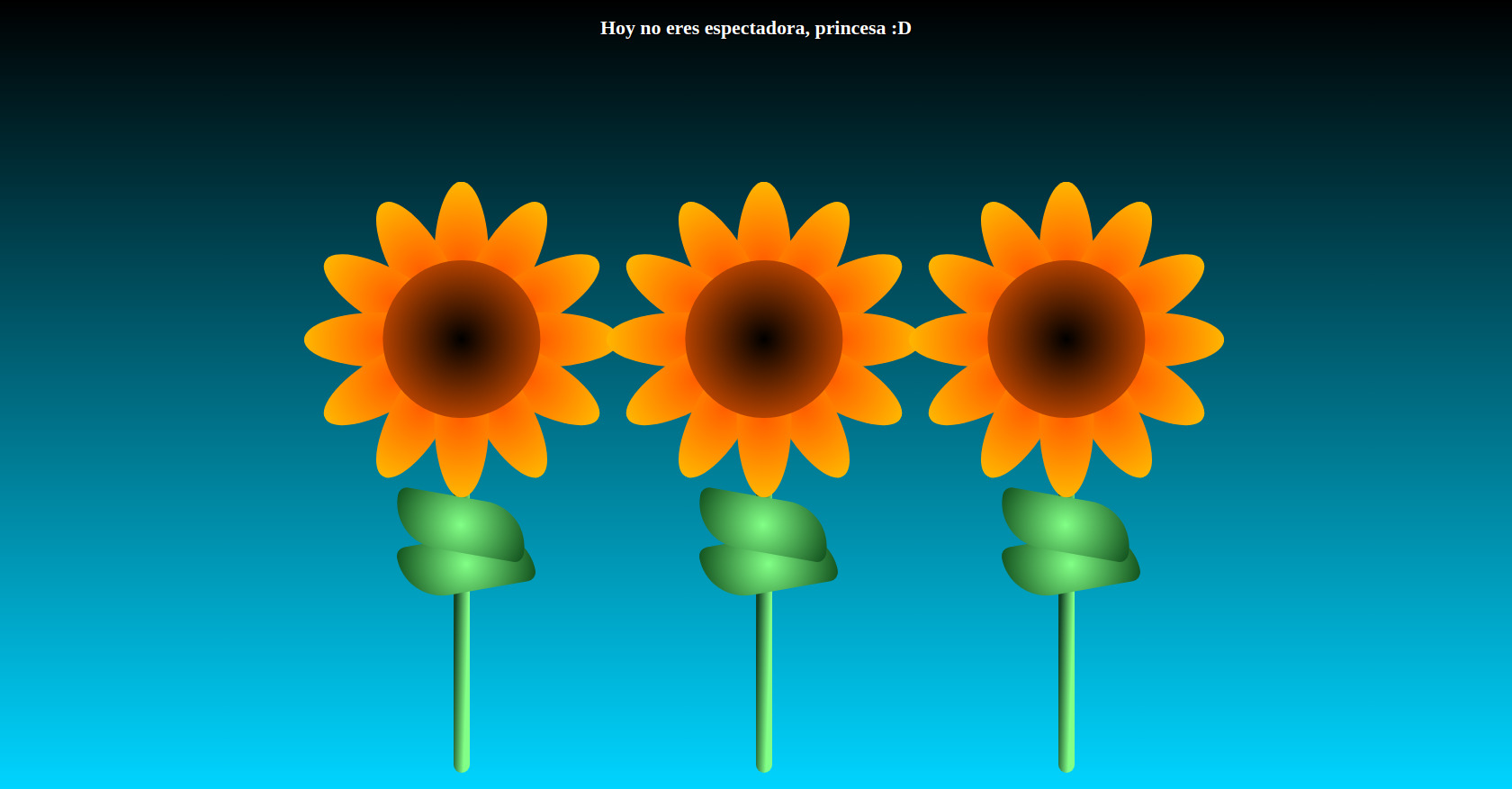 CSS Animated Flower Bouquet