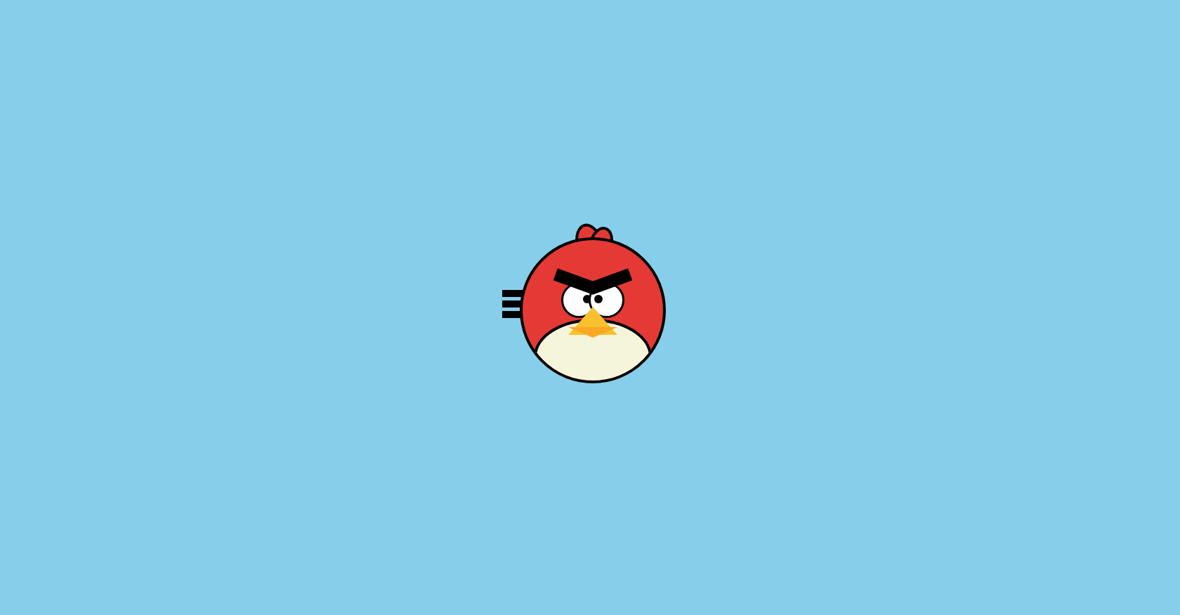 Dibujo de Angry Birds con CSS