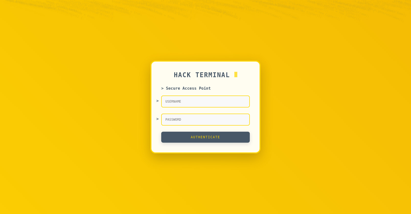Hackear la terminal 