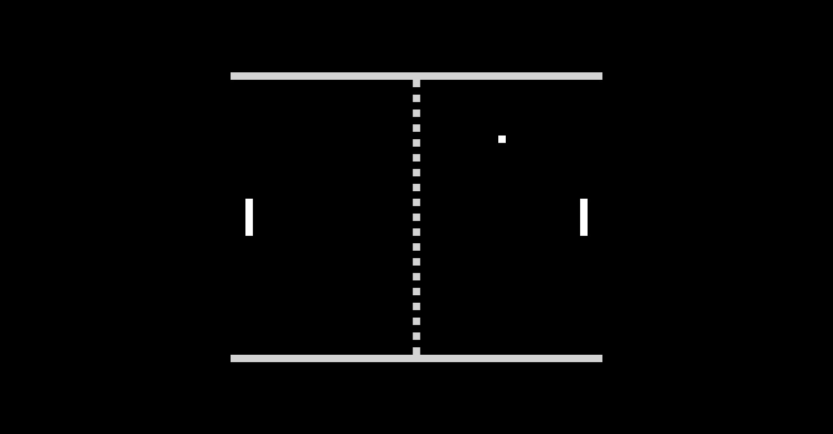HTML Canvas Pong Game Code