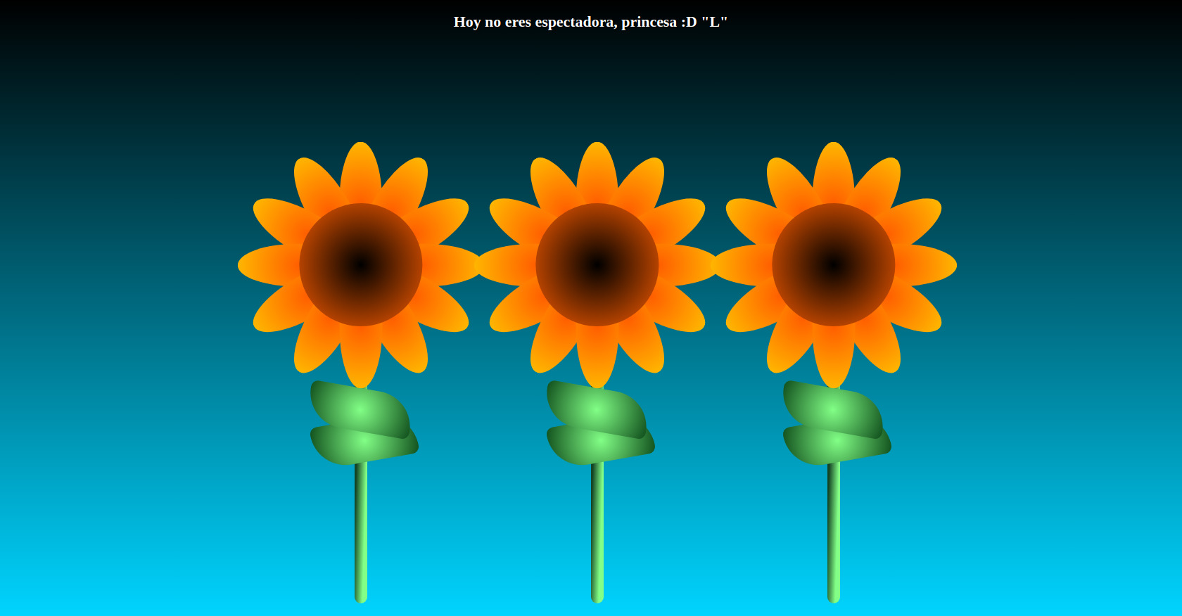 CSS Animated Flower Bouquet