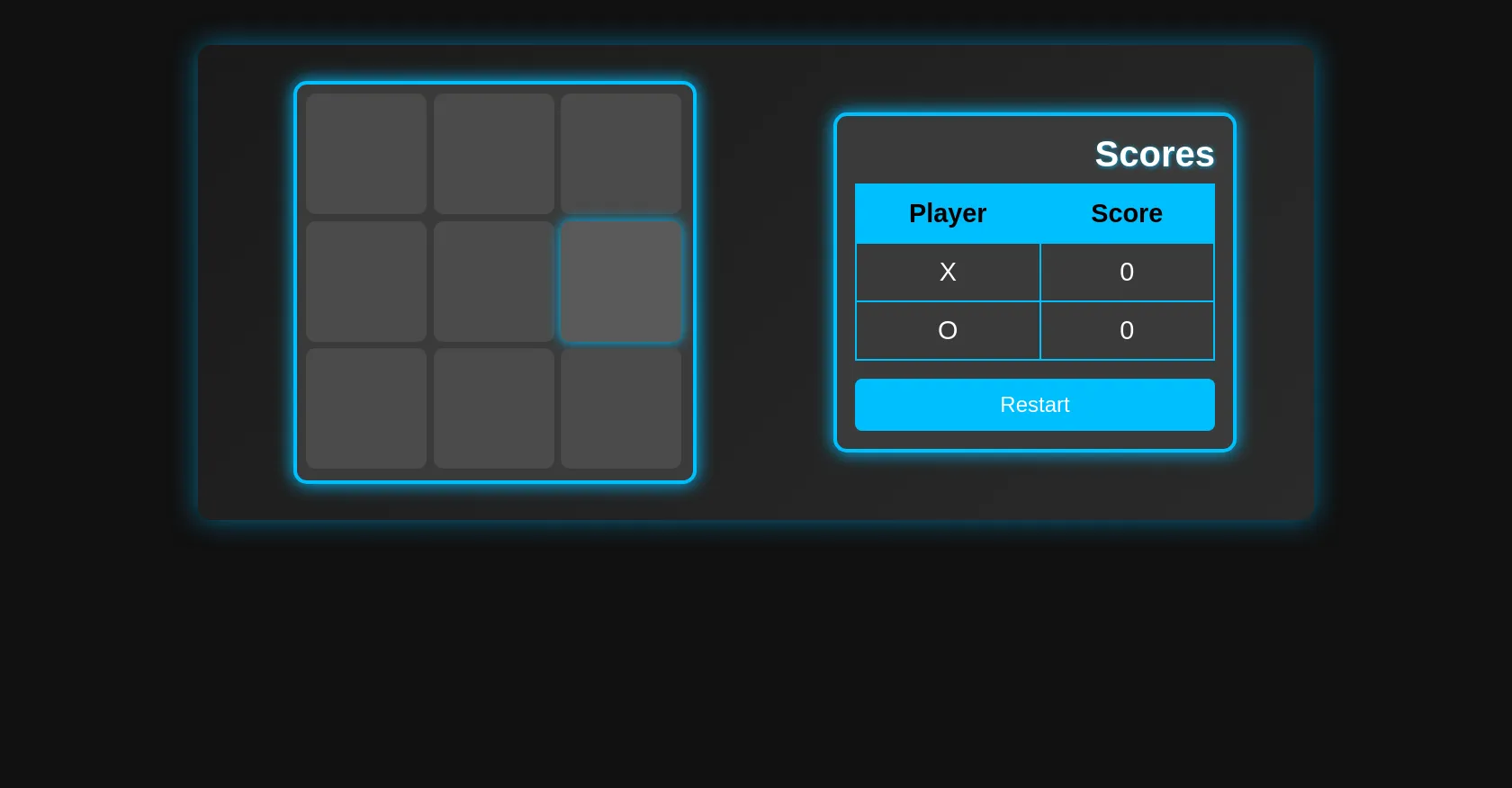 X/O-Spiel VS PC