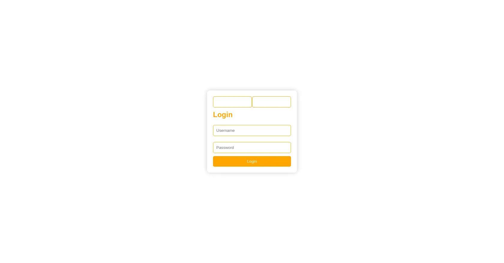 Login button