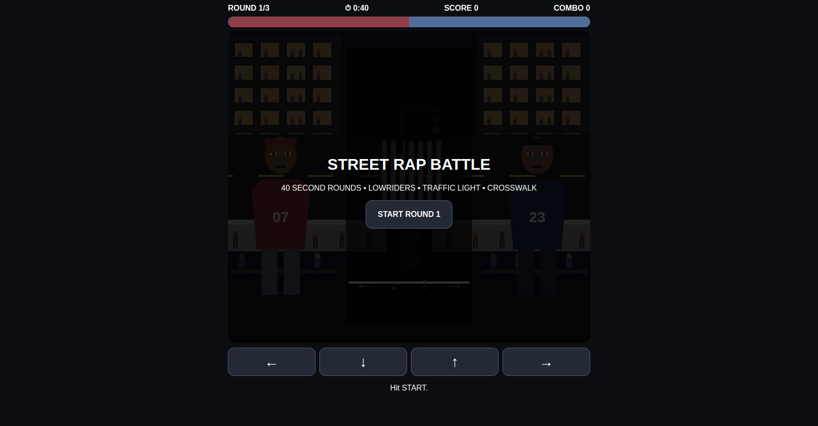 Rapper battle