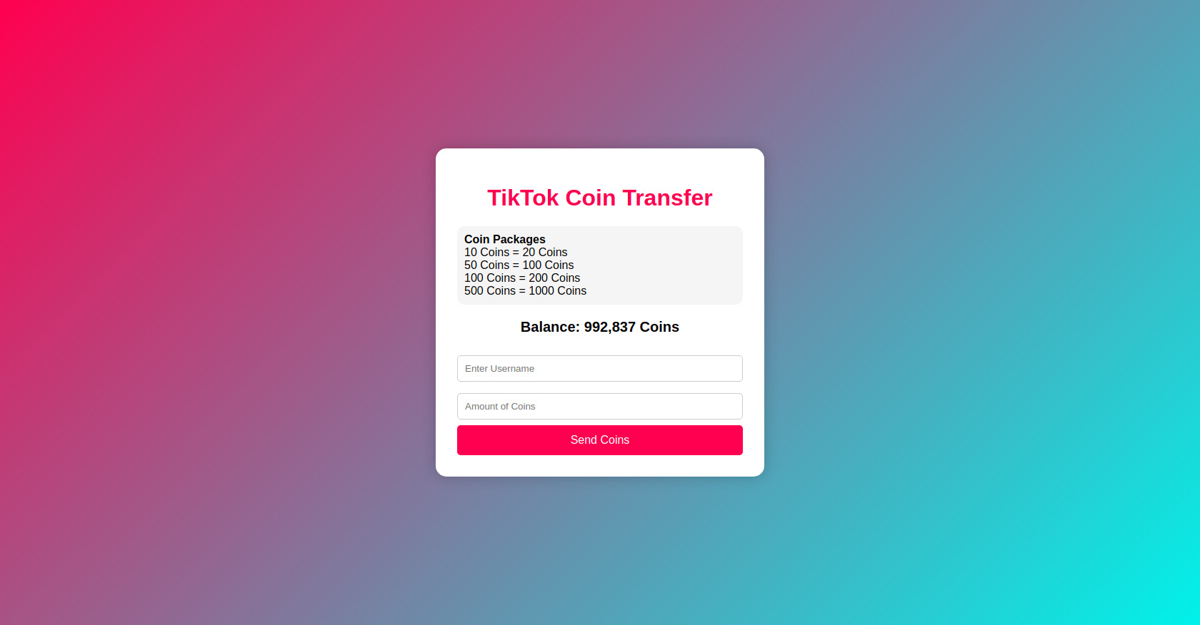 Falah TikTok coin