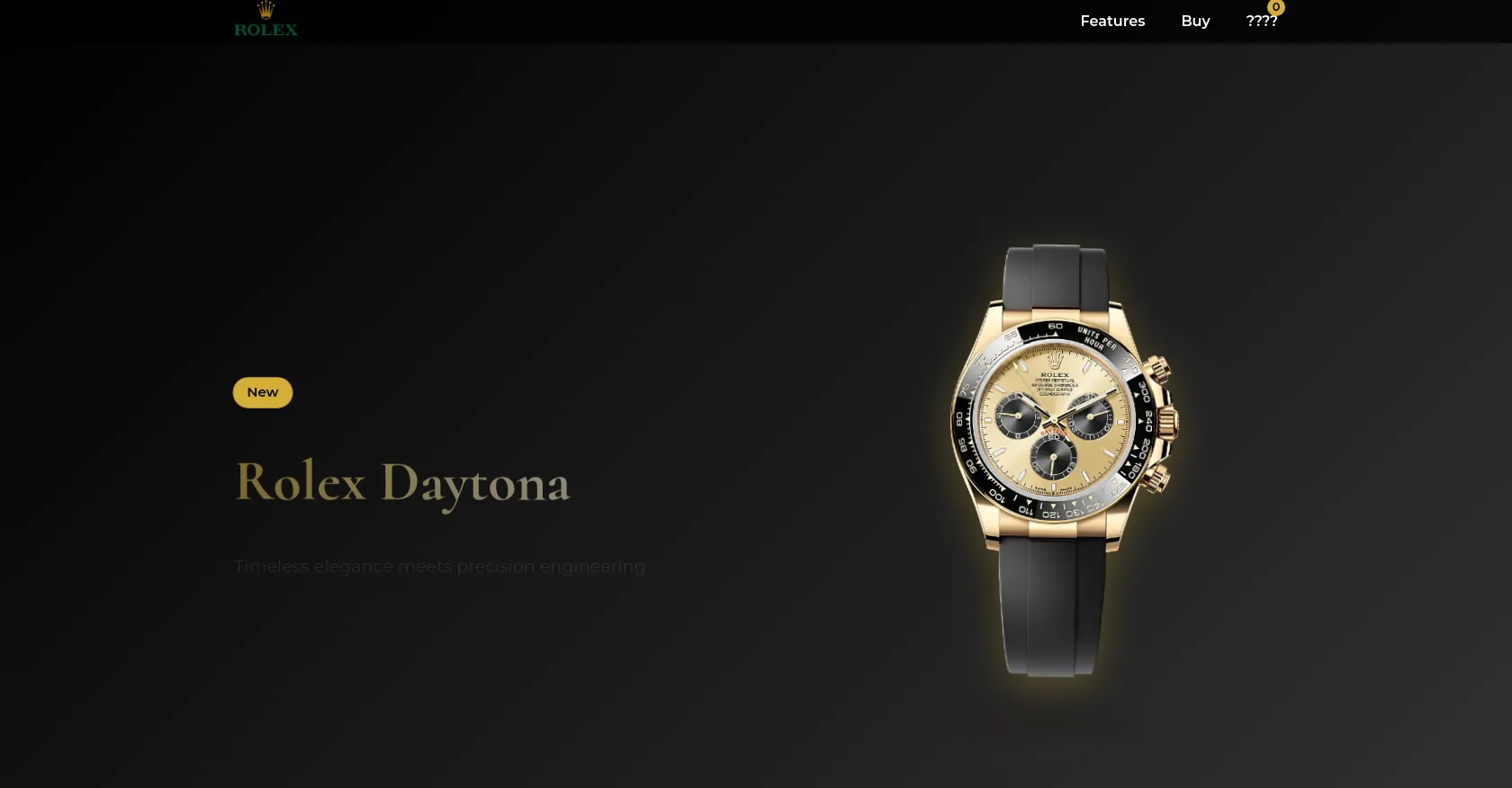 Landing Page - Rolex
