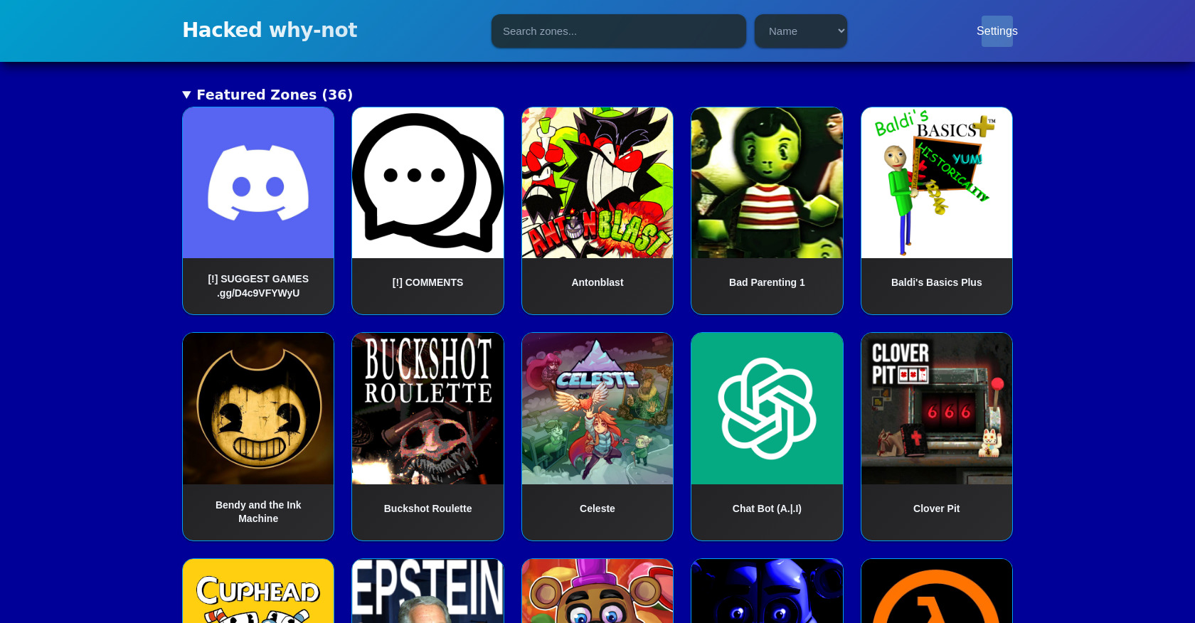 Unblocked Games: HTML5 Zone Loader & Tab Cloaker