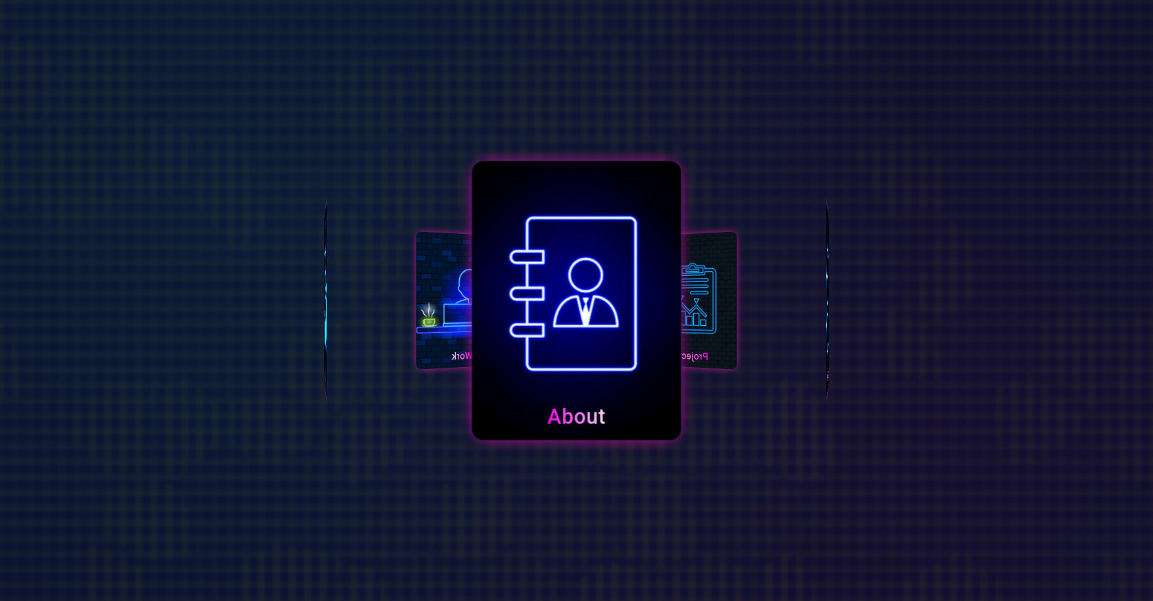 Glowing Carousel: Gradient Text & Popups in Motion