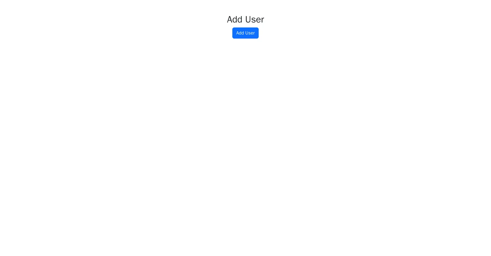 Add button to open add profile model with form validation
