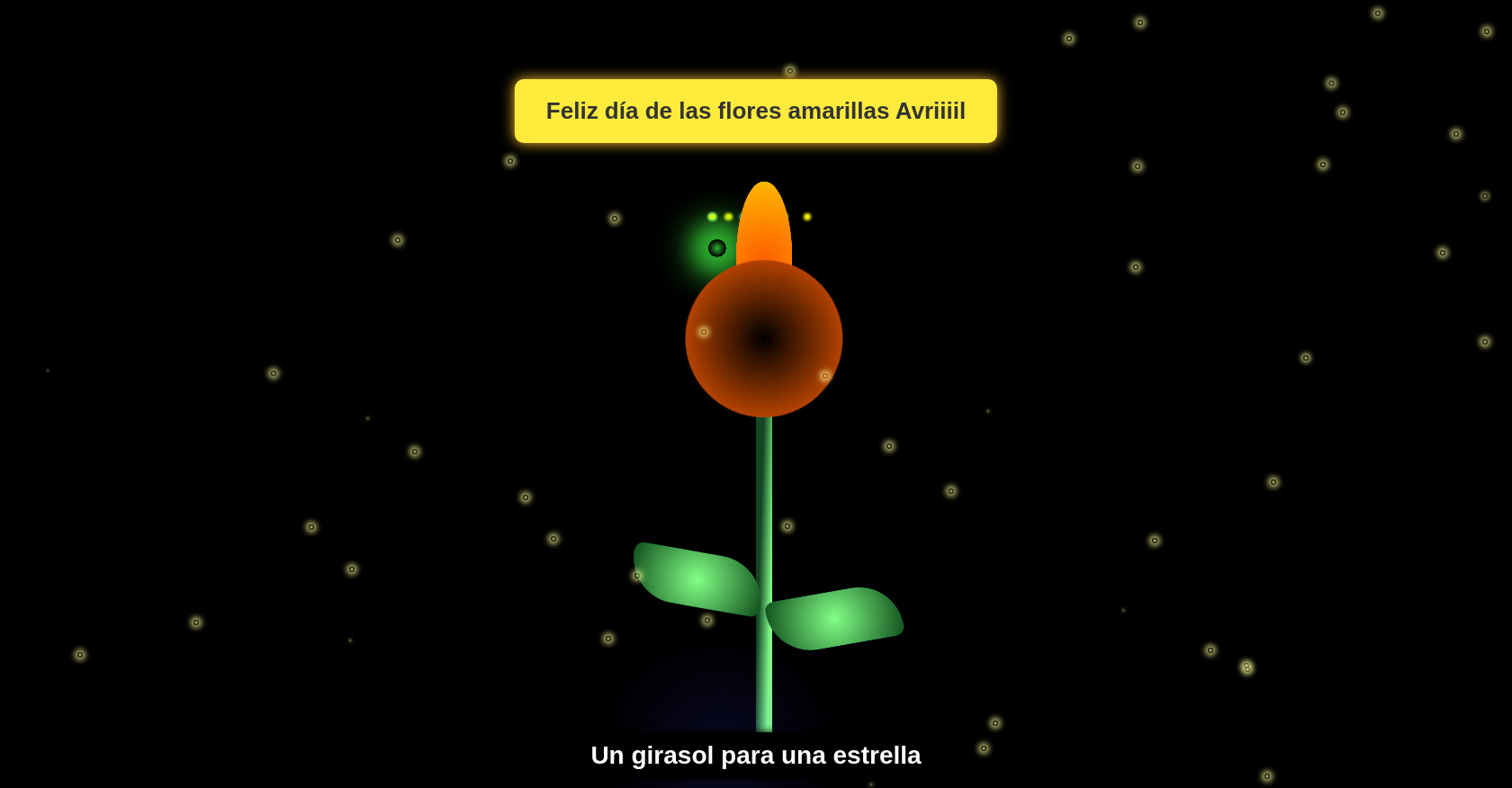 CSS Sunflower, Fireworks & Firefly Animation