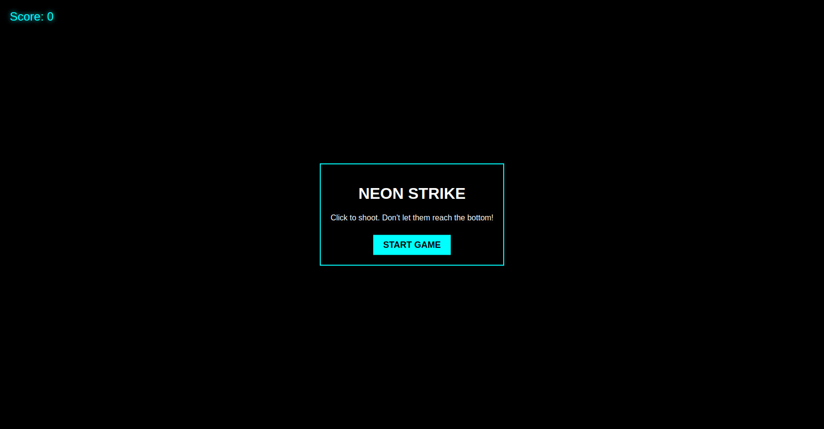 Neon Strike: HTML5 Shooting Game Source Code