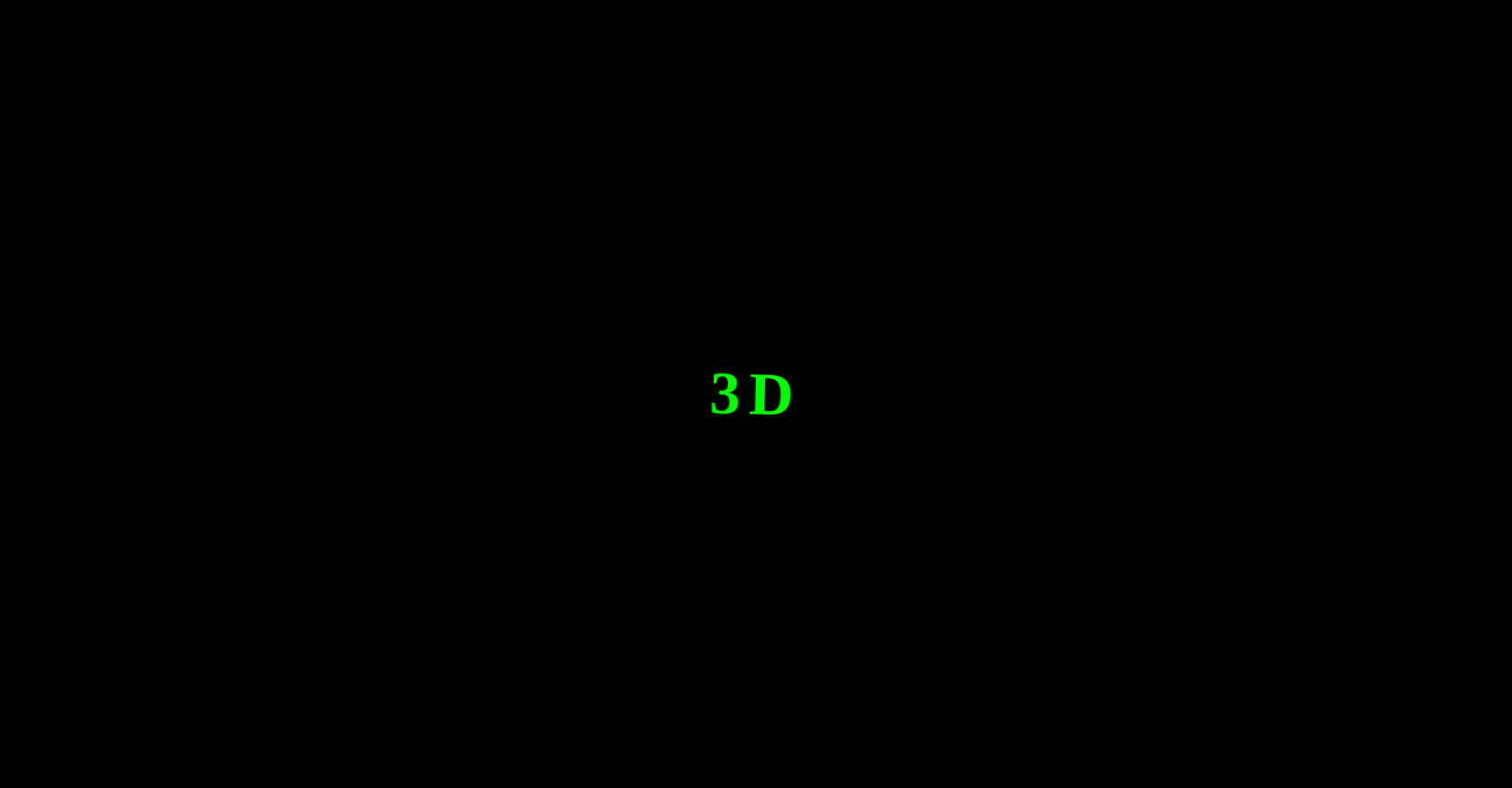Extrait HTML d'animation de texte 3D