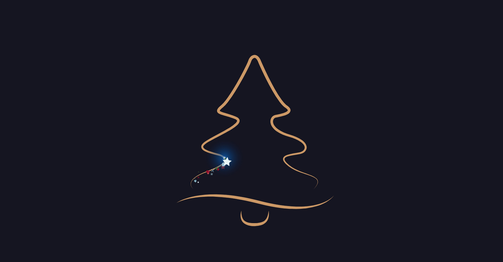 SVG Christmas Tree Animation with JavaScript